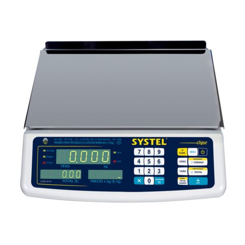 135-Systel-clipse-2022-02 BALANZA SYSTEL CLIPSE CON BATERIA 30KG
