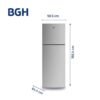 heladera bgh 2 HELADERA BGH 338L INVERTER NO FROST INOX